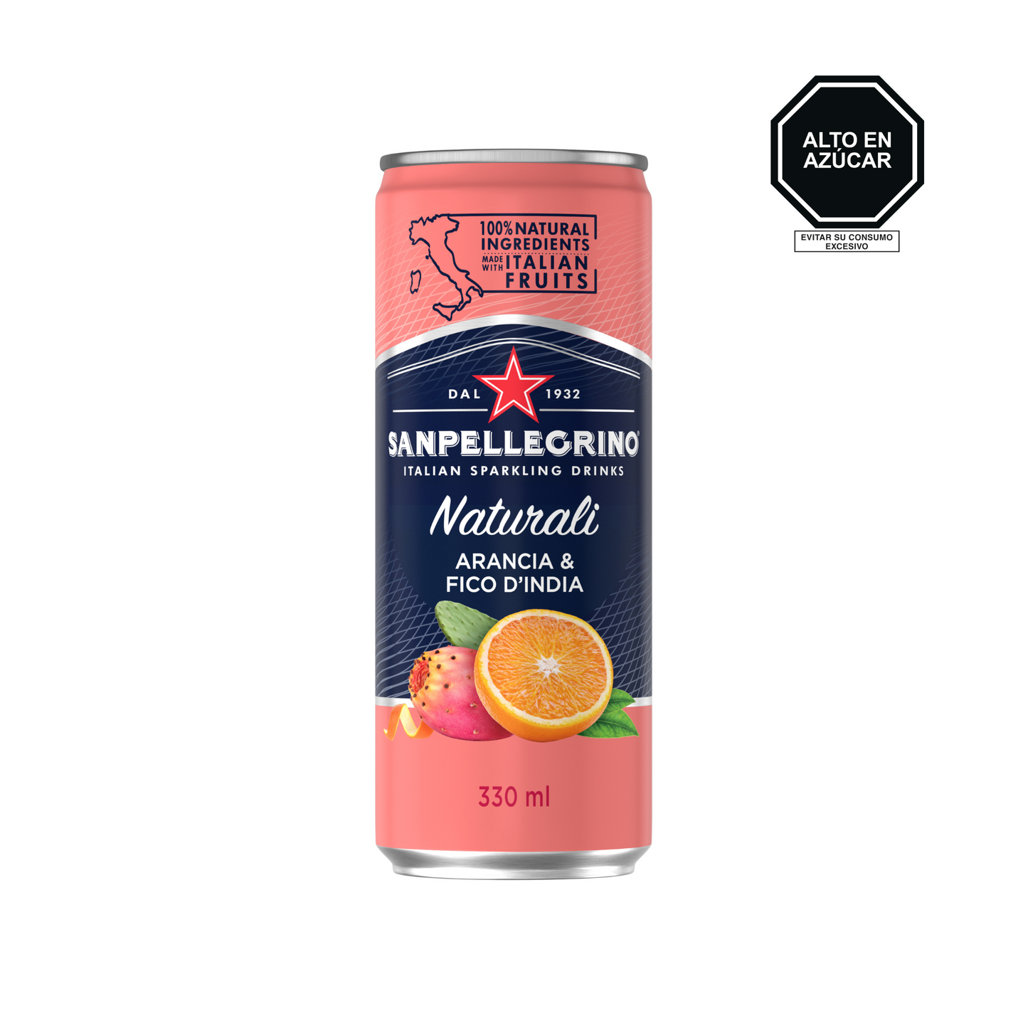 Sanpellegrino Ficodindia E Arancia 330ml Can