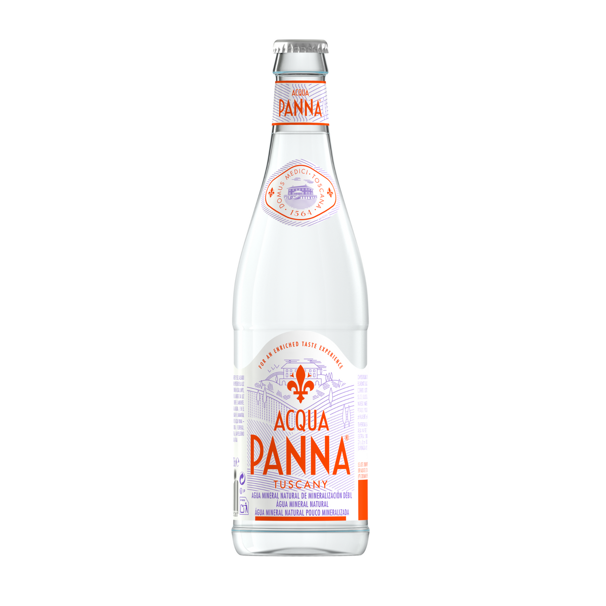 Acqua Panna 505ml Vidrio