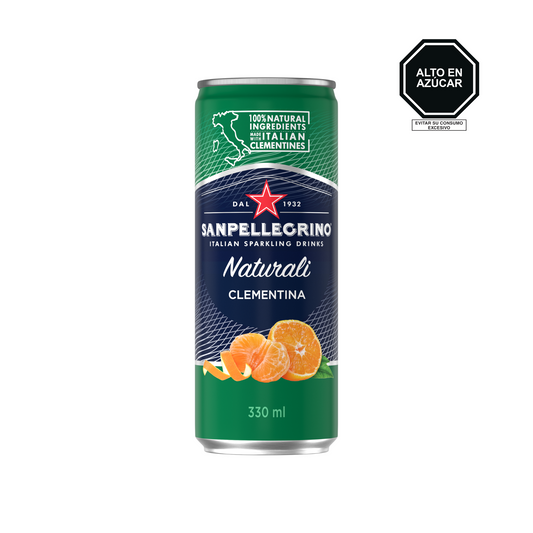 Sanpellegrino Clementina Gasificada 330ml Can