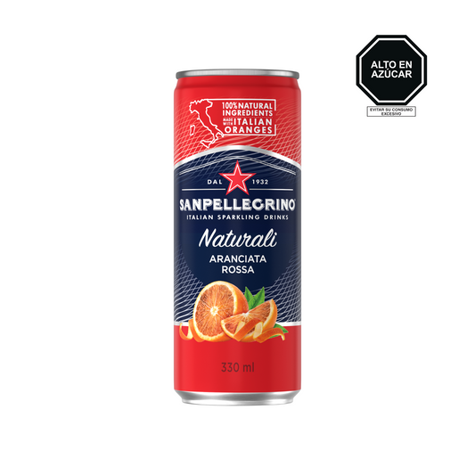 Sanpellegrino Aranciata Rossa 330ml Can