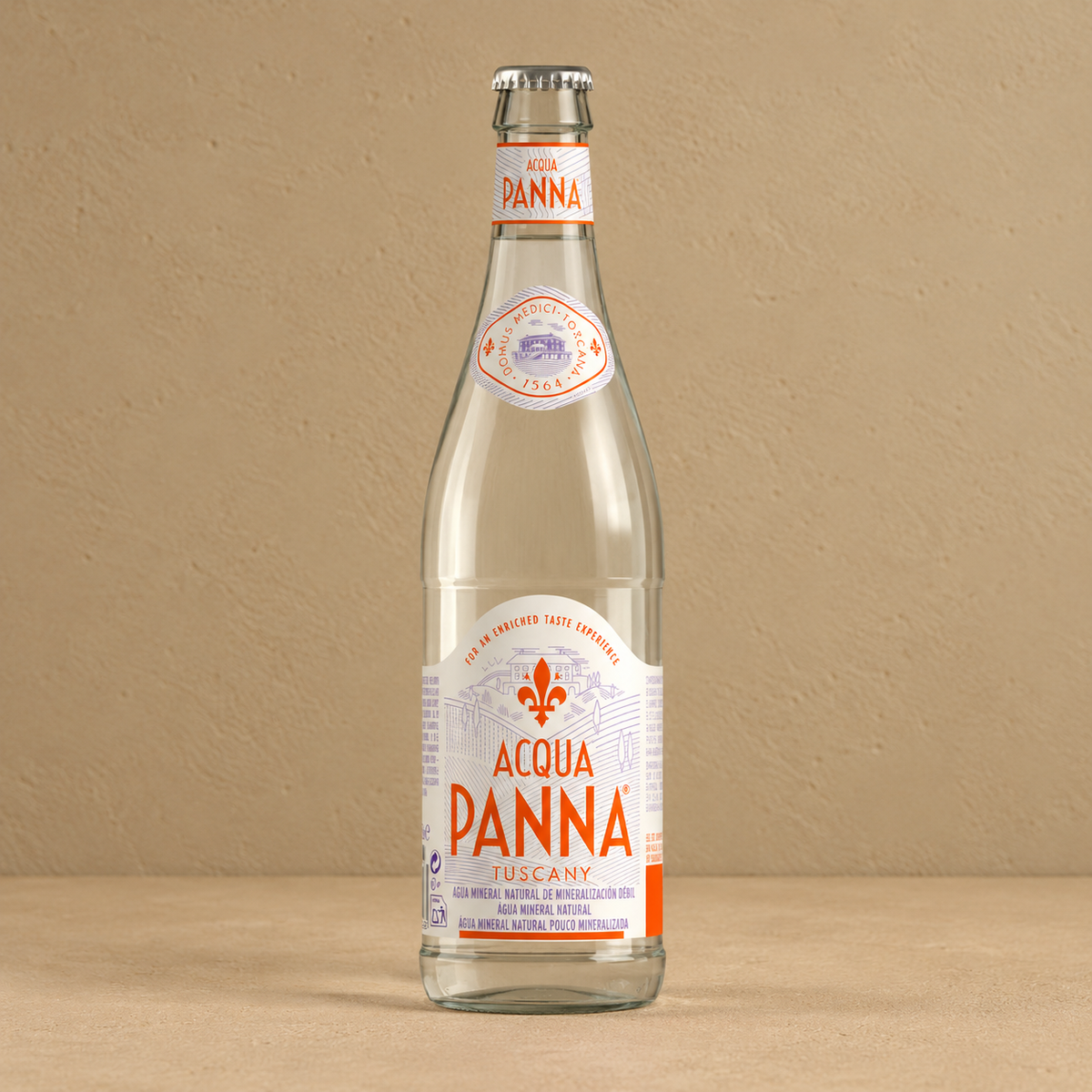 Acqua Panna 505ml Vidrio