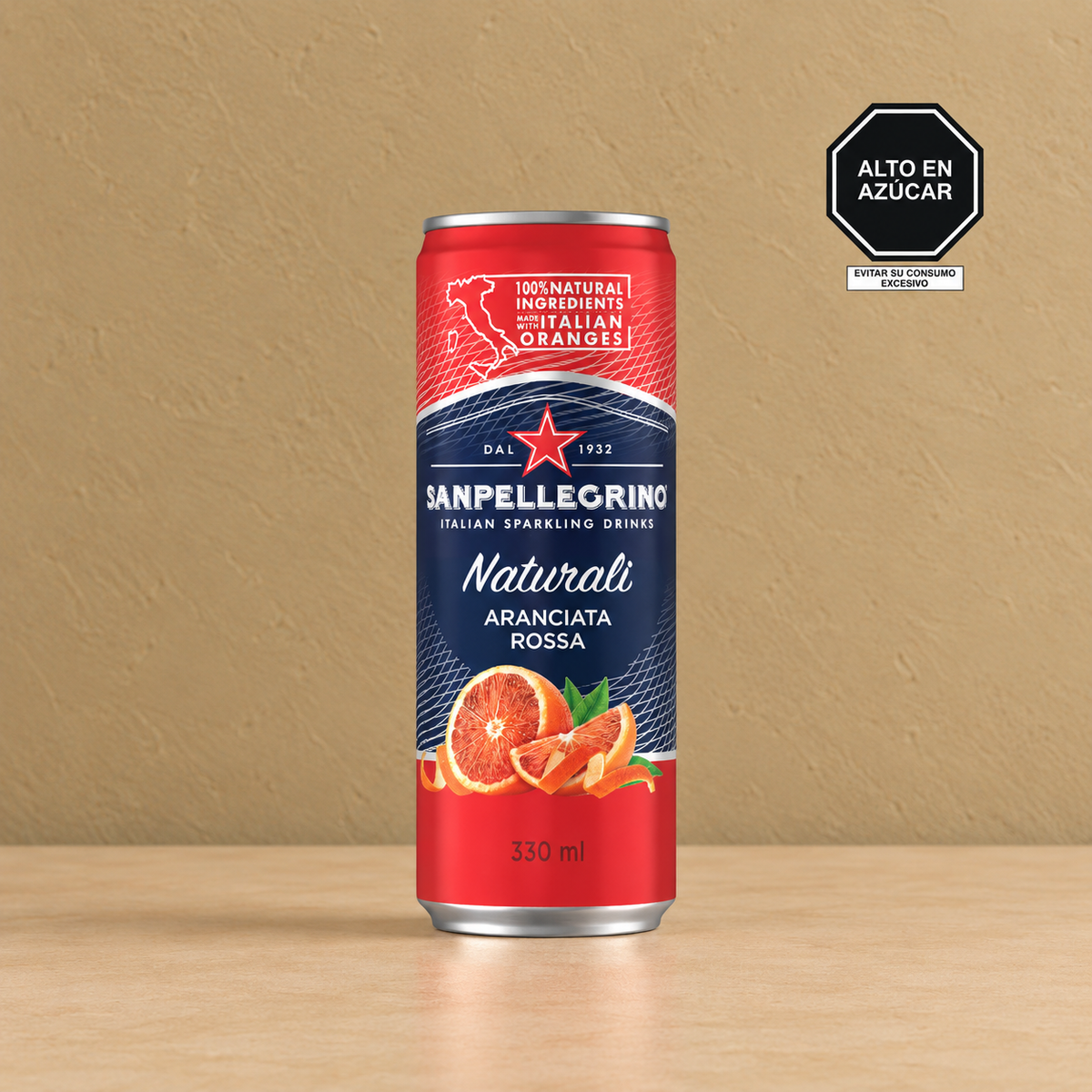 Sanpellegrino Aranciata Rossa 330ml Can