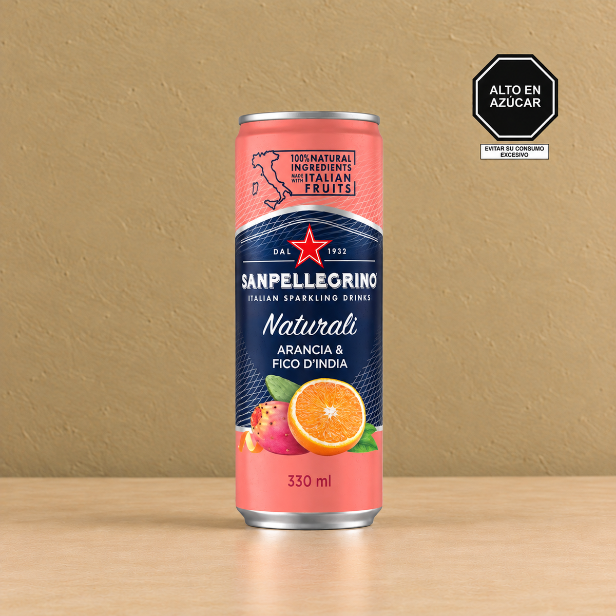 Sanpellegrino Ficodindia E Arancia 330ml Can