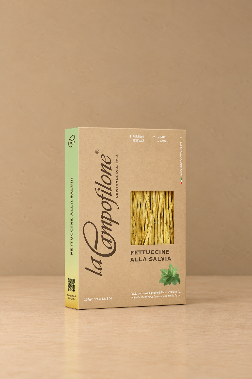 Fettuccine alla salvia