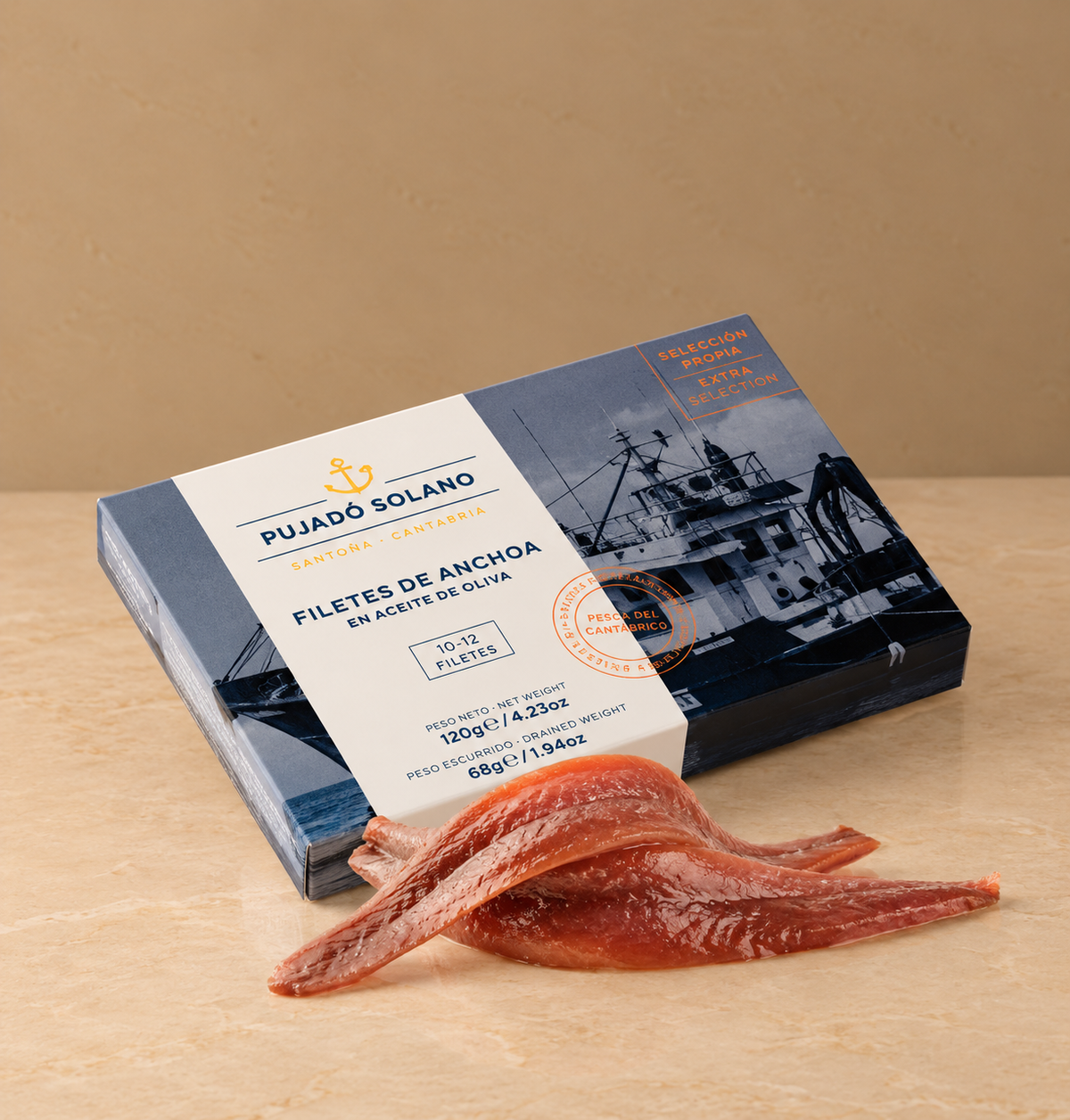 Filetes de Anchoa en Aceite de Oliva Selección Extra