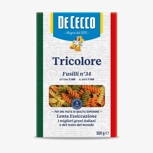 Fusilli n° 34 Tricolore