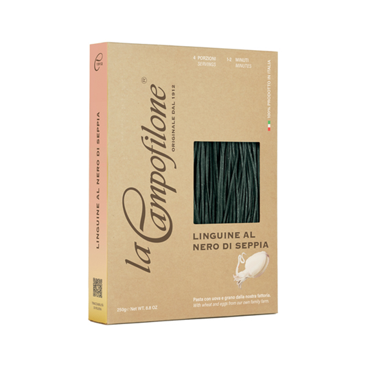 Linguine al nero de sepia